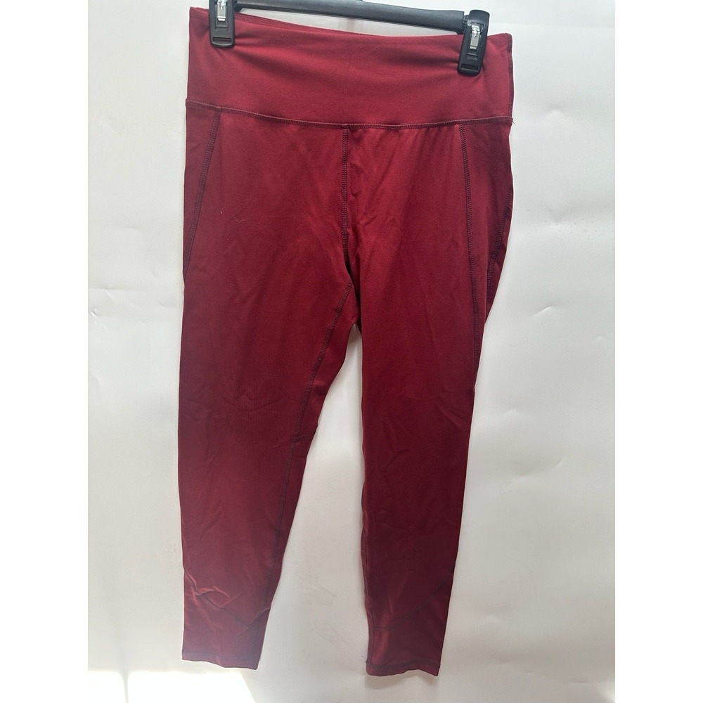 Balance Collection L Women's Maroon Yoga Pants